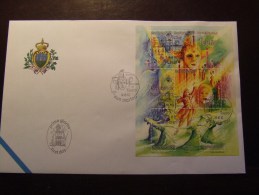 SAN MARINO 2011 TEATRO BF USATO FDC - Gebruikt