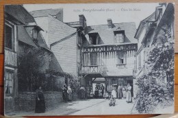 Cpa D27 - N°1439 - Bourgthroulde ( Eure ) - Clos Saint Marc - 1907 - Bourgtheroulde