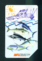 ITALY - Urmet Phonecard  Fish  Issue/Tirage 305,000  Used As Scan - Publiques Publicitaires