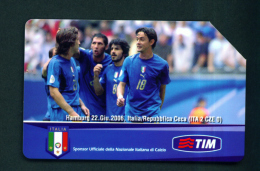 ITALY - Urmet Phonecard  Football  Issue/Tirage 250,000  Used As Scan - Pubbliche Pubblicitarie