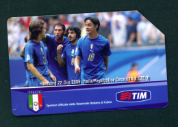 ITALY - Urmet Phonecard  Football  Issue/Tirage 250,000  Used As Scan - Public Advertising