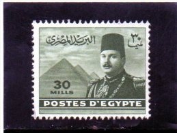 B  - 1939 Egitto - Re Farouk - Used Stamps