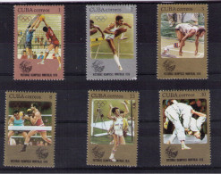 CUBA 1976 Olympic Medals Montreal MNH - Ete 2000: Sydney