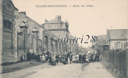 VILLERS-BRETONNEUX - ECOLE DES FILLES - Villers Bretonneux