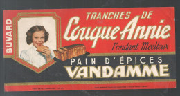 Buvard Pain D´épices Vandamme Tranche De Couque Annie Fondant Moelleux - Pain D'épices