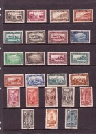 MAROC 1933/34  YVERT N°128/48 SAUF 145  NEUF MLH* - Nuovi