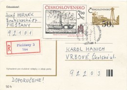 I2865 - Czechoslovakia (1983) Piestany 3 - Storia Postale