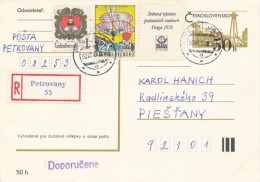 I2866 - Czechoslovakia (1984) 082 53 Petrovany - Brieven En Documenten