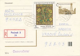 I2868 - Czechoslovakia (1983) 902 03 Pezinok 3 - Briefe U. Dokumente