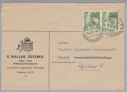 Heimat Bahnlinie Aarau-Menziken-Aarau 1954-06-11 L94 Von Zetzwil Nach Zürich - Railway