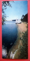 By The Lagoon At Nida - Sailing Boats  - Neringa - Mini Format Card - 1970 - USSR Lithuania - Unused - Litauen