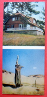 Thomas Mann`s House At Nida - Bills Of The Lagoon - Neringa - Mini Format Card - 1970 - USSR Lithuania - Unused - Litauen
