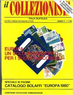 Rivista Il Collezionista, Bolaffi Editore N. 11 Anno 1980 - Italienisch (ab 1941)