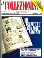 Rivista Il Collezionista, Bolaffi Editore N. 13 Anno 1980 - Italian (from 1941)