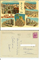 Lido Di Sottomarina (Chioggia Venezia): Saluti, 6 Vedute. Cartolina Cartonata A Colori FG Viag. 1964 - Chioggia