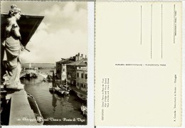 Chioggia (Venezia): Canal Vena E Ponte Di Vigo. Cartolina B/n FG Anni ´50 - Chioggia