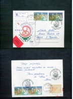 Kroatien / Croatia 1999 Marco Polo On Prority Registered Letter - Esploratori