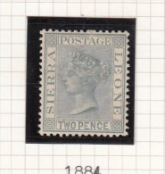 Queen Victoria - 1859 - Sierra Leona (...-1960)