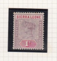 Queen Victoria - 1896 - Sierra Leone (...-1960)