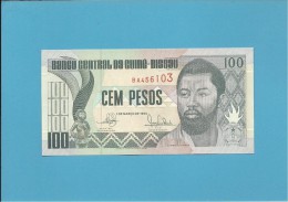 GUINEA-BISSAU - 100 PESOS - 1.3.1990 - UNC - P 11 - DOMINGOS RAMOS - Guinee-Bissau