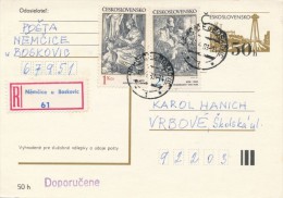 I2821 - Czechoslovakia (1983) 679 51 Nemcice U Boskovic (Adriaen Collaert, Rembrandt Van Rijn) - Rembrandt