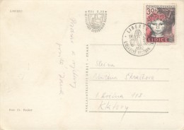 I2566 - Czechoslovakia (1962) Liberec: Liberec Exhibition Markets - Storia Postale