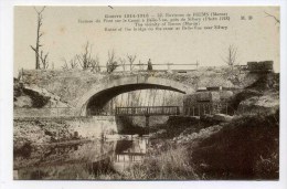 CPA   51 :  Env  SILLERY  Le Pont à Belle Vue  A   VOIR   !!!! - Sillery