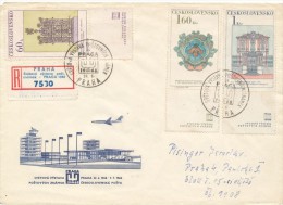 I2588 - Czechoslovakia (1968) Praha: World Stamp Exhibition Praga 1968 (occasional Label Recommended) - Storia Postale