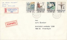 I2590 - Czechoslovakia (1989) Bratislava 1: The Show Exhibits Praga 1988 (occasional Label Recommended) - Storia Postale