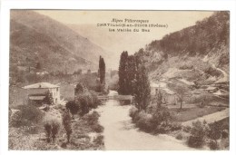 CPSM CHATILLON EN DIOIS (Drome) - La Vallée Du Bez - Châtillon-en-Diois