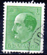 BULGARIA 1940 King Boris III - 1l. - Green   FU - Used Stamps