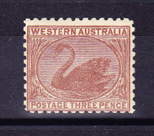 Western Australia 1905/12  3 Pence 1906 SG#153 * - Neufs