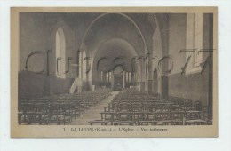 La Loupe  (28) : Intérieur De L'église En 1947 PF - La Loupe