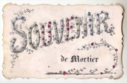 LG12 - 32  - Souvenir  De MORTIER     "Paillettes" - Blegny