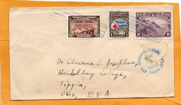 Honduras 1940 Cover Mailed To USA - Honduras