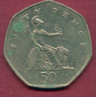 F3411 / -  50  Pence - 1997 - Great Britain Grande-Bretagne Grossbritannien - Coins Munzen Monnaies Monete - 50 Pence