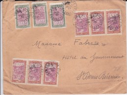 MADAGASCAR - 1933 - ENVELOPPE De TAMATAVE Pour ST DENIS DE LA REUNION - Briefe U. Dokumente