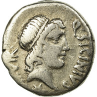 Monnaie, Sicinia, Denier, TTB, Argent, Babelon:1 - Republic (280 BC To 27 BC)