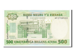 Billet, Rwanda, 500 Francs, 2008, 2008-02-01, NEUF - Ruanda