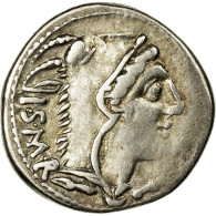 Monnaie, Thoria, Denier, TTB, Argent, Babelon:1 - Republiek (280 BC Tot 27 BC)