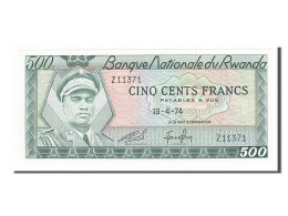 Billet, Rwanda, 500 Francs, 1974, 1974-04-19, NEUF - Rwanda