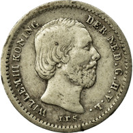 Monnaie, Pays-Bas, William III, 5 Cents, 1850, TTB, Argent, KM:91 - 1849-1890 : Willem III