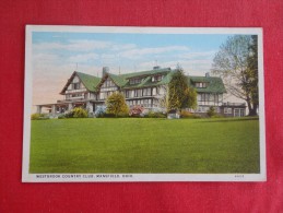 OH - Ohio > Mansfield  Westbrook Country Club 1928   Cancel   Ref 1295 - Andere & Zonder Classificatie