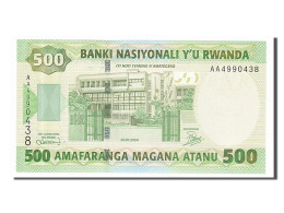 Billet, Rwanda, 500 Francs, 2004, 2004-07-01, NEUF - Ruanda