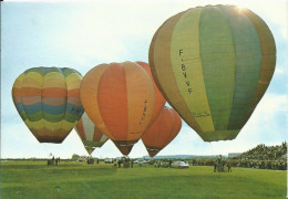 Décollage De Montgolfières - Club Aérostatique De Champagne - Aérostats (CP RARE Animée Voir Détails 2scan) MT847 - Globos