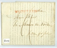 E.o. GESCHREVEN BRIEF Uit 1812 Van AMSTERDAM Aan De BURGEMEESTER Te BOVENKARSPEL (8443) - ...-1852 Prephilately