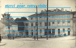 Cpp 93 ROMAINVILLE Mairie Et Ligne De Chemin De Fer Tramway électrique ( Habitation ) Pub Mutelle A LA CONFIANCE - Romainville