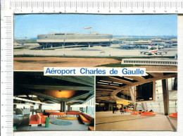 ROISSY  En  FRANCE  -  Aéroport Charles De Gaulle  -  3 Vues - Roissy En France