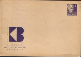 Germany/ DDR - Postal Stationery Private Cover (privatumschlage), Unused - Gerhart Hauptmann,Nobelpreis - Private Covers - Mint