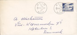 Norway Ersttags Brief FDC Cover 1961 NORDEN Tag Des Nordens Fluggesellschaft SAS - FDC